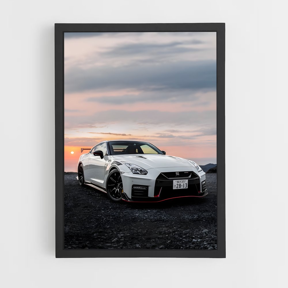 Poster Gt-r r élégant – affiche Nissan (vue 2)